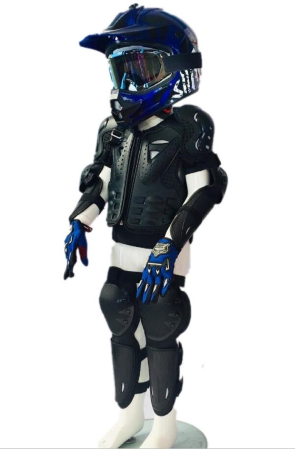 kit completo infantil moto cross 3 1