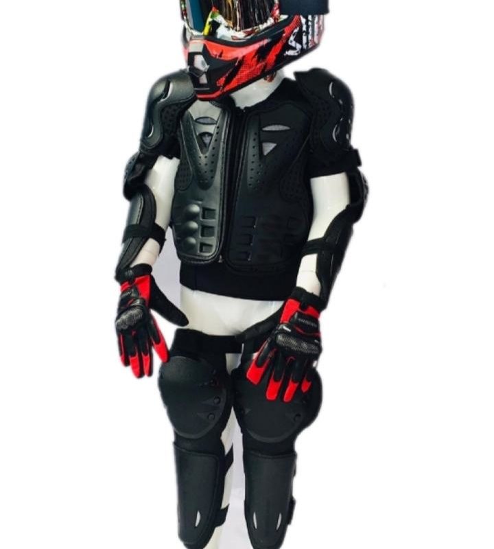 kit completo infantil moto cross 5