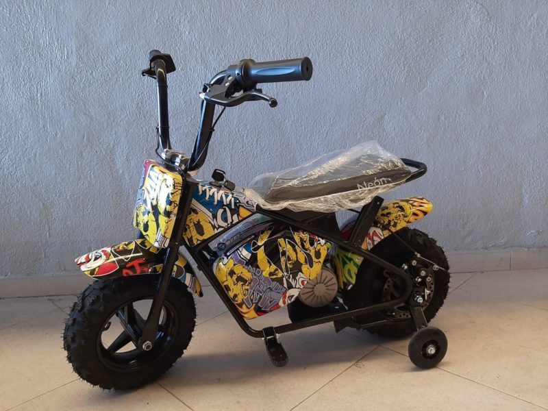 Mini moto Electrica Infantil Neon 250W 7