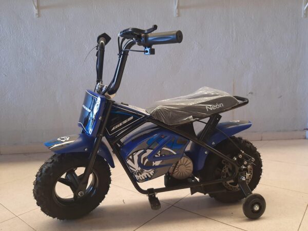 Mini moto Electrica Infantil Neon 250W 8