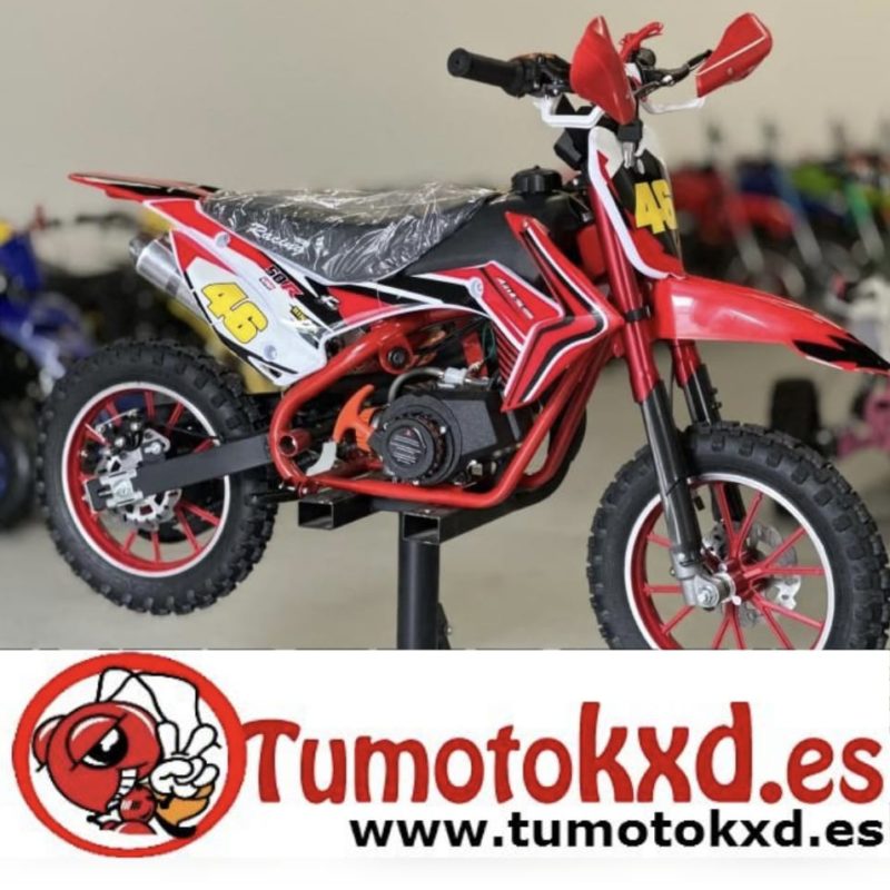 Mini moto Eléctrica Infantil Neón 250W - TuMotoKXD - Motos Crevillente